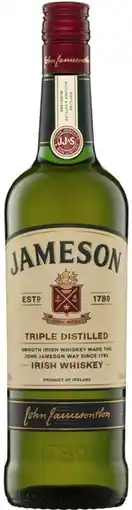 Coles Jameson Irish Whiskey 700mL offer