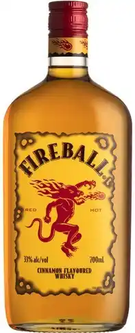Coles Fireball Cinnamon Flavoured Whisky 700mL offer