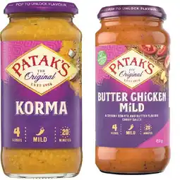 Woolworths Patak’s Simmer Sauce offer