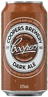 Coles Coopers Dark Ale Cans 6x375mL offer