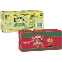 Woolworths Bundaberg Ginger Beer or Sparkling Varieties offer