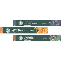 Woolworths Starbucks by Nespresso Coffee Capsules Pk 10 offer