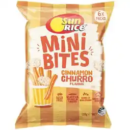 Woolworths SunRice Mini Bites Multipack 108-120g Pk 6 offer