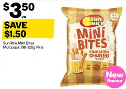 Woolworths SunRice Mini Bites Multipack Pk 6 offer