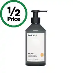 Woolworths Thankyou Hand Wash offer