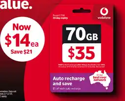 Woolworths Vodafone Starter Pack offer