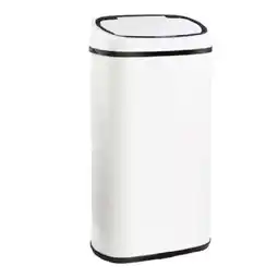 Woolworths Devanti Motion Sensor Bin Rubbish Automatic, White offer