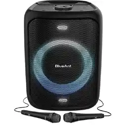 Woolworths BlueAnt X5 Portable Party Bluetooth Karaoke Speaker 60W, Black offer