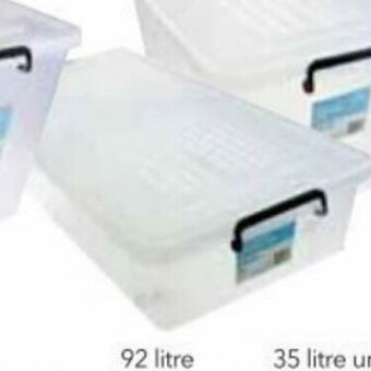 Cheap as Chips 92 litre storage box KT130 offer