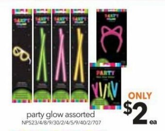 Cheap as Chips Party glow assorted offer