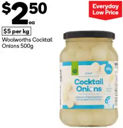 Woolworths Woolworths Cocktail Onions offer