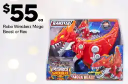 Woolworths Robo Wreckerz Mega Beast or Rex offer