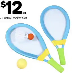 Woolworths Jumbo Racket Set offer