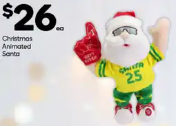 Woolworths Christmas Animated Santa offer