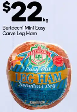 Woolworths Bertocchi Mini Easy Carve Leg Ham offer