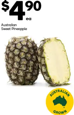 Woolworths Australian Sweet Pineapple offer