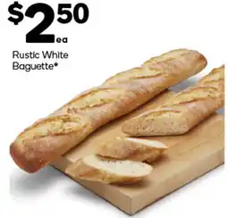 Woolworths Rustic White Baguette offer