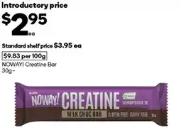 Woolworths NOWAY! Creatine Bar offer