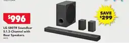 Harvey Norman LG S80TR Soundbar 5.1.3-Channel with Rear Speakers offer
