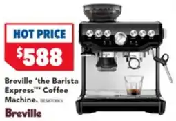Harvey Norman Breville 'the Barista Express Coffee Machine offer