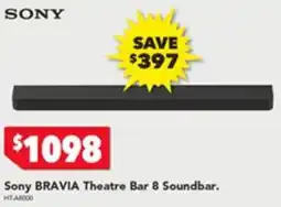 Harvey Norman Sony BRAVIA Theatre Bar 8 Soundbar offer