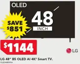 Harvey Norman LG 48" B5 OLED AI 4K Smart TV offer