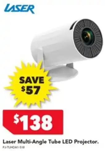 Laser Multi-Angle Tube LED Projector