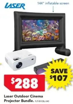 Harvey Norman Laser Outdoor Cinema Projector Bundle offer