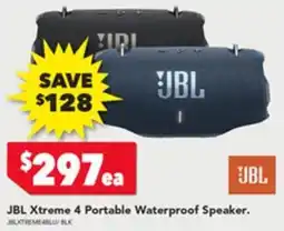 Harvey Norman JBL Xtreme 4 Portable Waterproof Speaker offer