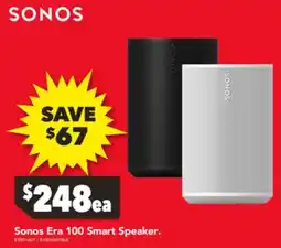Harvey Norman Sonos Era 100 Smart Speaker offer
