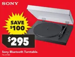 Harvey Norman Sony Bluetooth Turntable offer