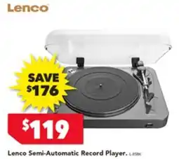 Harvey Norman Lenco Semi-Automatic Record Player offer
