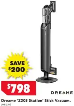 Harvey Norman Dreame Z30S Station Stick Vacuum offer