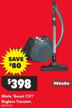 Harvey Norman Miele Boost CX1 Bagless Vacuum offer