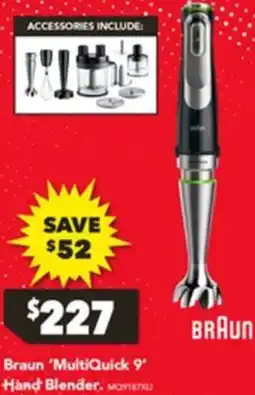 Harvey Norman Braun MultiQuick 9 Hand Blender offer
