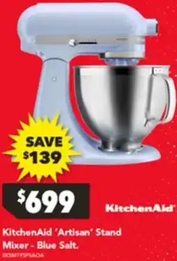 Harvey Norman KitchenAid Artisan Stand Mixer offer