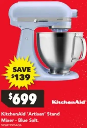 Harvey Norman KitchenAid Artisan Stand Mixer offer