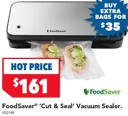 Harvey Norman FoodSaver Cut & Seal Vacuum Sealer offer