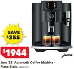 Harvey Norman Jura E8 Automatic Coffee Machine offer