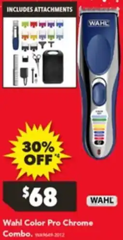 Harvey Norman Wahl Color Pro Chrome combo offer
