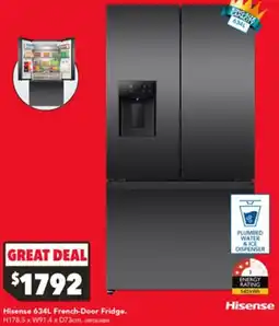 Harvey Norman Hisense French-Door Fridge offer