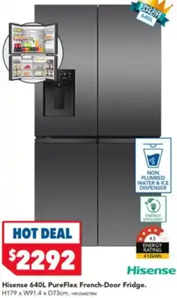 Harvey Norman Hisense PureFlex French-Door Fridge offer