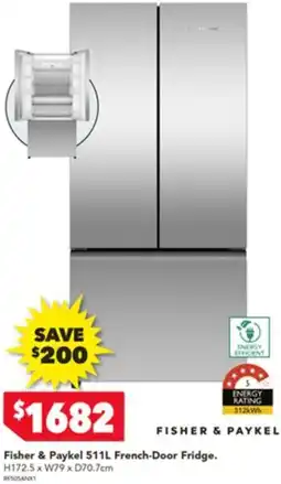 Harvey Norman Fisher & Paykel French-Door Fridge offer