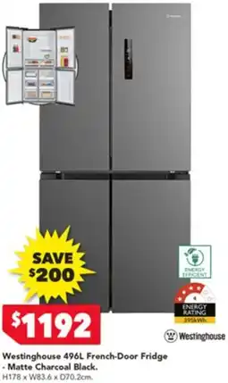 Harvey Norman Westinghouse French-Door Fridge offer