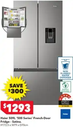 Harvey Norman Haier 500 Series French-Door Fridge offer