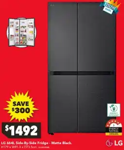 Harvey Norman LG Side-By-Side Fridge offer