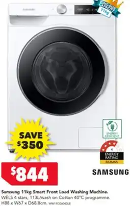 Harvey Norman Samsung Smart Front Load Washing Machine offer
