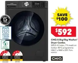 Harvey Norman CHIQ Washer/ Dryer Combo offer