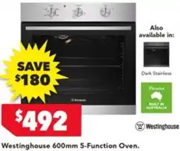 Harvey Norman Westinghouse Oven offer