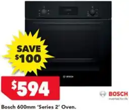 Harvey Norman Bosch Oven offer